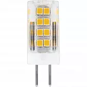 Лампа светодиодная Feron G4 5W 4000K Прямосторонняя Матовая LB-432 25861