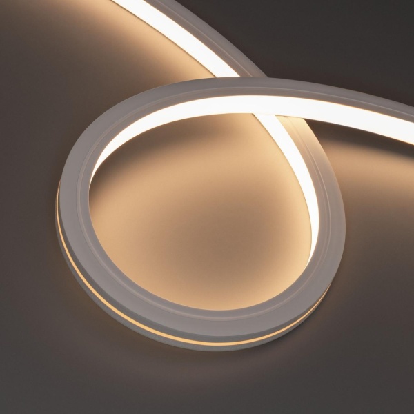Светодиодная лента герметичная MOONLIGHT-TOP-X280-16x16mm 24V Warm3000 (10 W/m, IP67, 15m, wire x1) Arlight 044309
