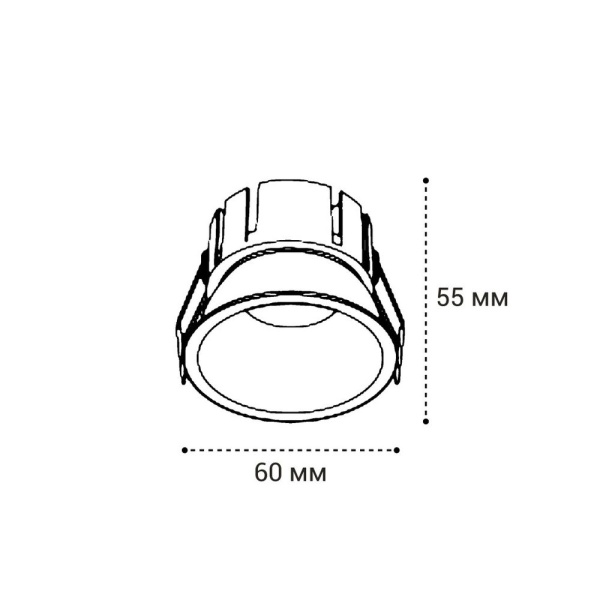 Встраиваемый светильник Italline IT06-6033 white 4000K
