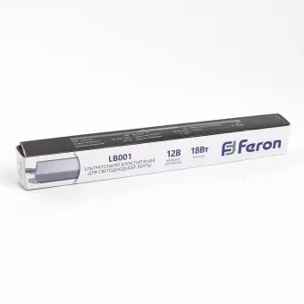 Блок питания для светодиодной ленты Feron LB001 12V 18W IP20 1,5A 48010