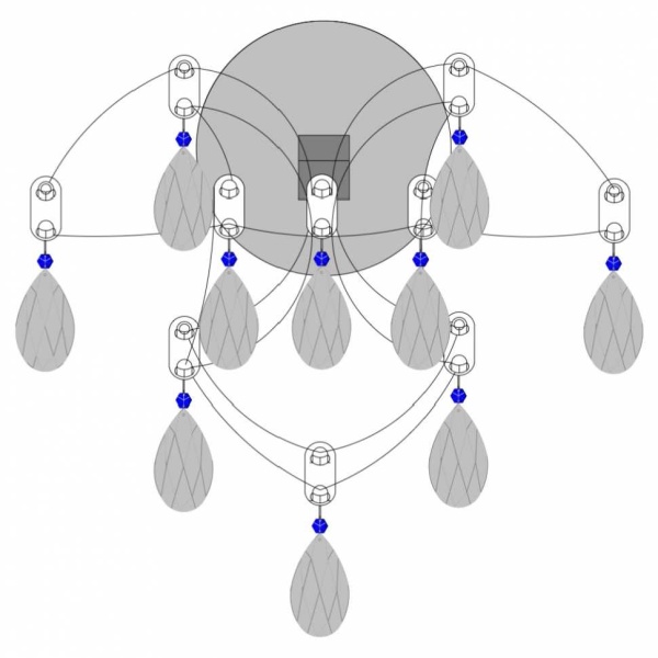 Настенный светильник iLamp Louvre W899 CR