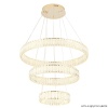 Подвесной светодиодный светильник Crystal Lux Musika SP150W Led Gold