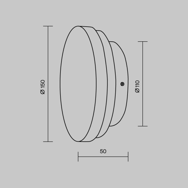 Бра Maytoni MOD461WL-L5BK