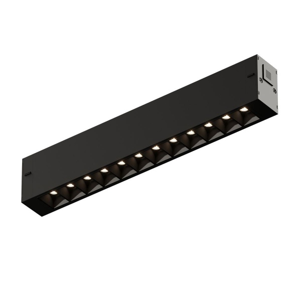 Трековый светодиодный светильник Denkirs Simple Grill DK8201-BK