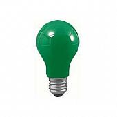 Лампа накаливания AGL Е27 40W груша зеленая 40043