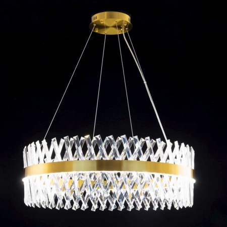 Подвесная светодиодная люстра Citilux Ричард бронза CL336083