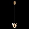 Подвесной светодиодный светильник Crystal Lux Amigo SP Led Gold