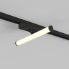Трековый светодиодный светильник Denkirs Strom DK6438-BK