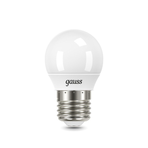 Лампа светодиодная Gauss E27 9.5W 6500K матовая 105102310