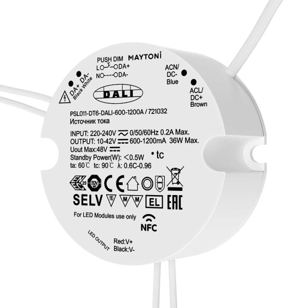 Источник тока Maytoni Lighting control 721032 Источник тока Maytoni Lighting control 721032