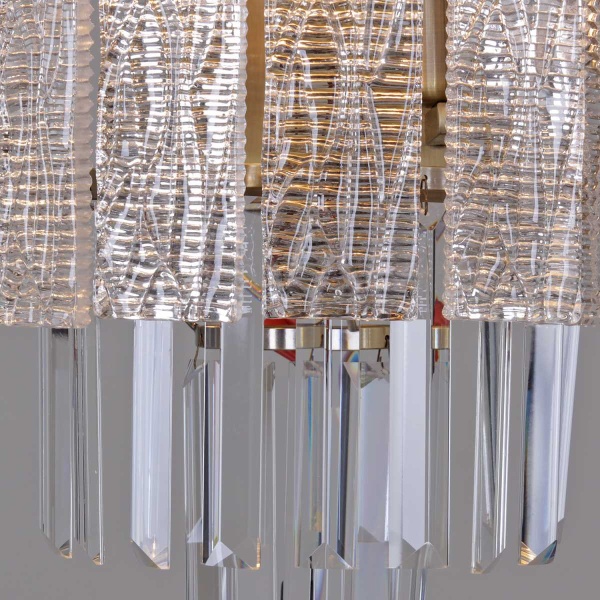 Бра ILLUMICO IL3581-2WSQ-25 AB GENOA