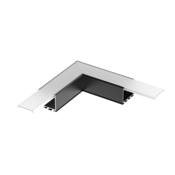 Коннектор L-образный Arlight PLS-Lock-H25-L90 Black 031268