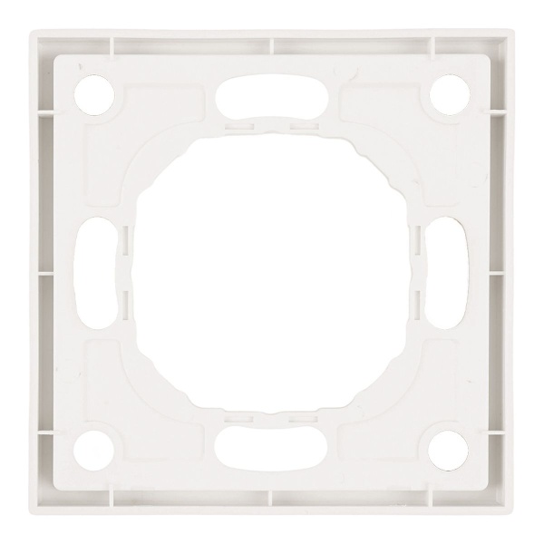 Рамка 1-постовая Stekker Эмили белый фарфор PFR00-5001-01 49884