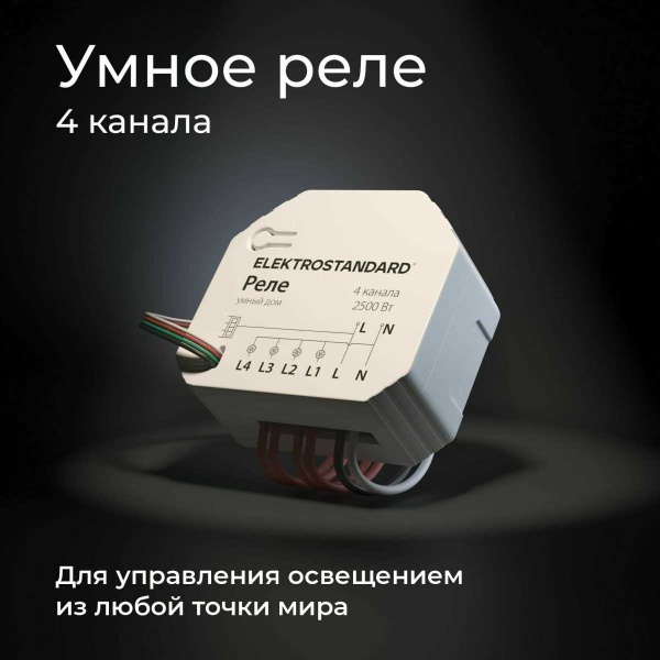 Реле Wi-Fi Elektrostandard (Умный дом) 76005/00 a059230