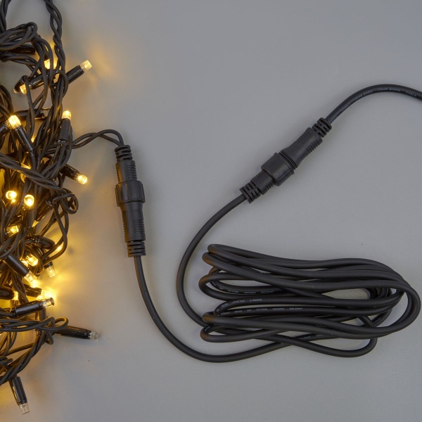 Удлинитель для гирлянд Uniel UCX-F90 E/3M/BK UL-00013225