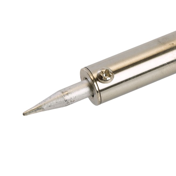 Паяльник 80W с кнопкой вкл., нихромовый нагреватель, долговечное жало, 230В PLE201- 80 49802