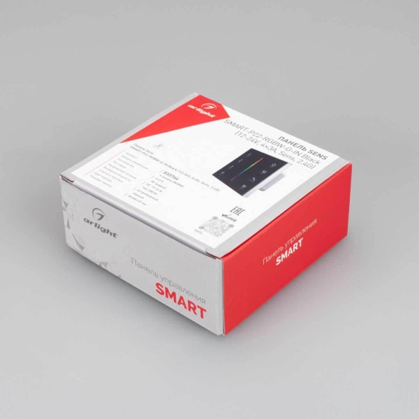 Панель управления Arlight Smart-P22-RGBW-G-IN Black 033766 Панель управления Arlight Smart-P22-RGBW-G-IN Black 033766