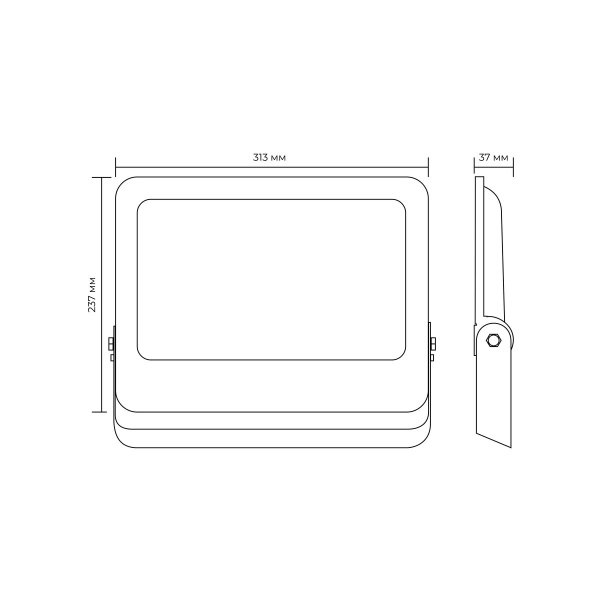 Прожектор светодиодный Apeyron 200W 6500K 05-50
