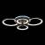 Потолочная светодиодная люстра Evoled Leto SLE200342-04RGB