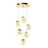 Подвесной светодиодный светильник Maytoni Modern Biology MOD367PL-L18BBSK