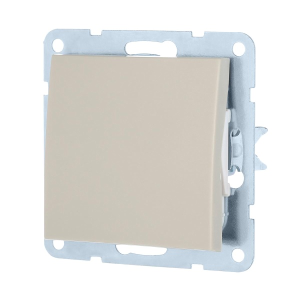 Переключатель LK Studio 1-кл., на 2 направления (схема 6) 16 A, 250 B (бежевый) LK60 860301-1