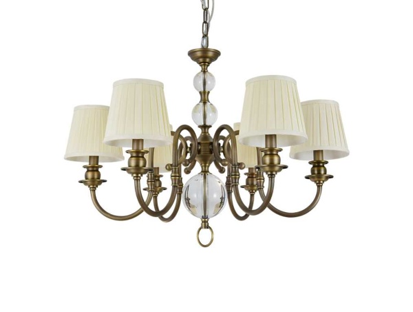 Люстра NEWPORT 3106/C black brass без абажуров