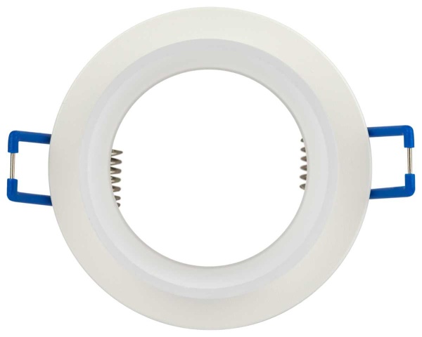 Светильник встраиваемый декоративный ЭРА DK106 WH под лампу MR16 GU5.3 белый Б0058426