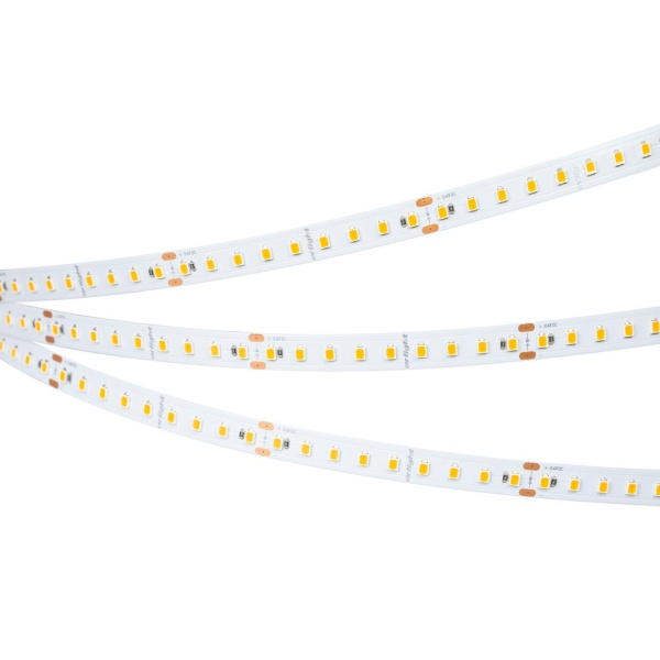 Светодиодная лента Arlight 8W/m 126Led/m 2835SMD теплый белый 5M UL-A126-10mm 24V Warm3500 044496