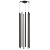 L8T747437 Люстра TUBO LED 40W 2400LM 25G ЧЕРНЫЙ 3000K
