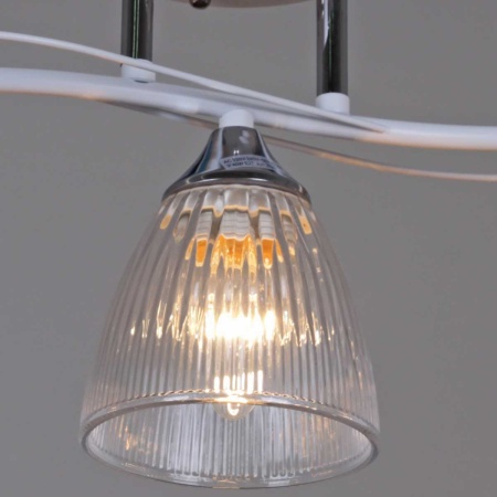 Потолочная люстра Reluce 87360-0.3-04 WH+CR