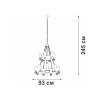 Подвесная люстра Vitaluce V1842-1/9+6