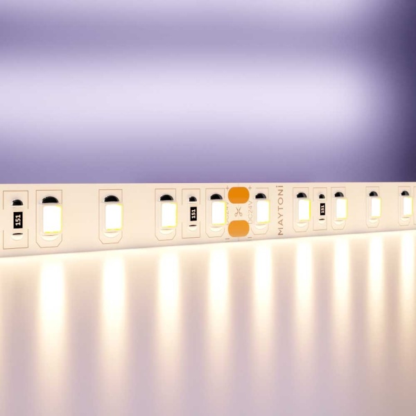 Светодиодная лента Maytoni Technical 9,6W/m 120LED/m 2835SMD теплый белый 5M 10142