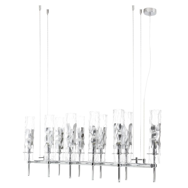 Подвесная люстра Crystal Lux Primavera SP10 Chrome