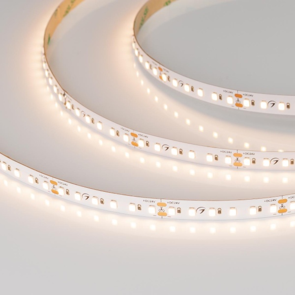 Светодиодная лента Arlight 10W/m 120LED/m 2835SMD теплый белый 5M 030009(2)