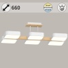Светильник потолочный Reluce 03359-0.3-06 WH+WOOD