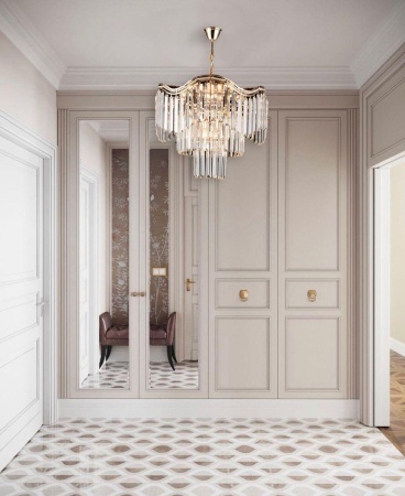 Подвесная люстра Milosh Tendence 0675CL-9GD