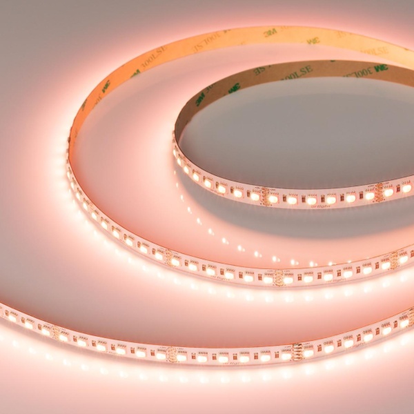 Светодиодная лента Arlight 5W/m 120Led/m 4040SMD разноцветный/теплый белый 5M RT-H120-10mm 24V RGBW-Warm-4-in-1 048746