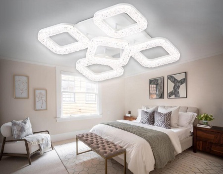 Потолочная светодиодная люстра Ambrella light Acrylica Original FA3914