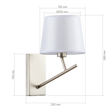 Бра Evoluce Denice SLE300101-01