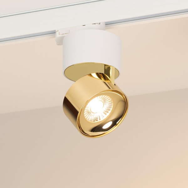 Трековый светодиодный светильник Arlight SP-PLURIO-TRACK-4TR-R77-9W Warm3000 038114