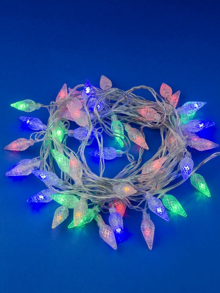 Светодиодная гирлянда Uniel Шишки-1 220V разноцветный ULD-S0500-050/DTA Multi IP20 Pine Cones-1 UL-00007194