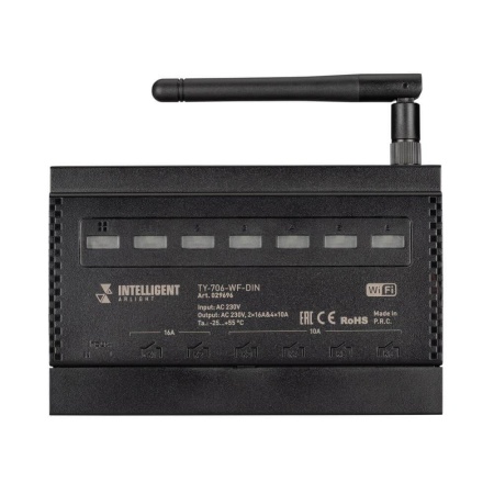 Релейный модуль Arlight TY-706-WF-DIN 029696 Релейный модуль Arlight TY-706-WF-DIN 029696