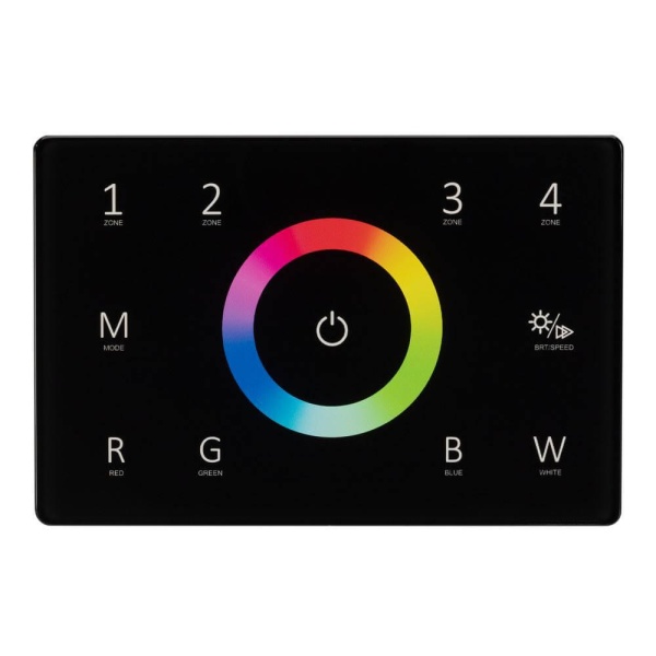 Панель управления Arlight Sens Smart-P85-RGBW Black 028405 Панель управления Arlight Sens Smart-P85-RGBW Black 028405