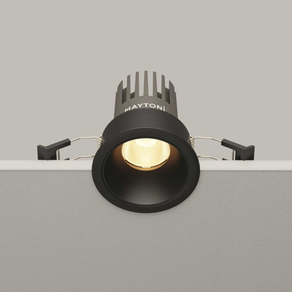 Встраиваемый светильник Maytoni Technical Downlight Dip DL115-10W-3K-B