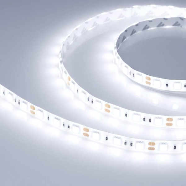 Светодиодная лента Arlight 14,4W/m 60LED/m 5060SMD холодный белый 5M 016845