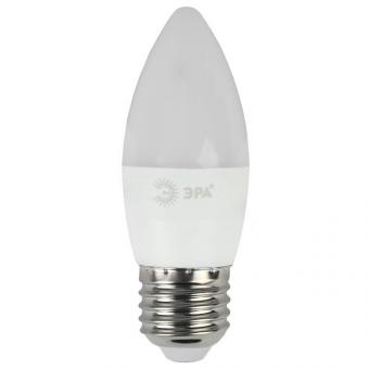 Лампа светодиодная ЭРА E27 11W 4000K матовая LED B35-11W-840-E27