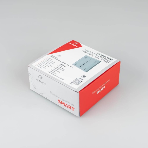 Панель управления Arlight Sens Smart-P36-Dim White 027113 Панель управления Arlight Sens Smart-P36-Dim White 027113