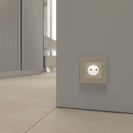 Розетка с подсветкой Werkel айвори a069610