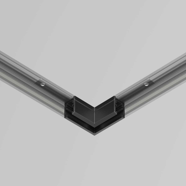 Коннектор угловой Maytoni Technical Accessories for tracks Levity TRA184CL-11B