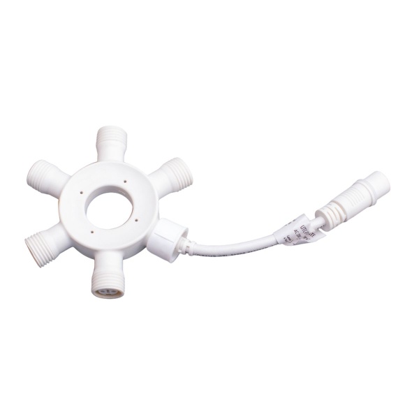 Соединитель для гирлянд Uniel UTC-F90 Y6 WHITE UL-00013231